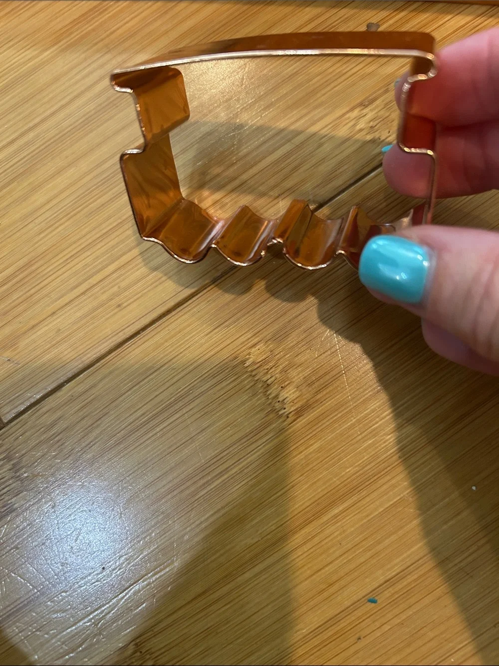 Williams Sonoma Copper Train Cookie Cutter Set